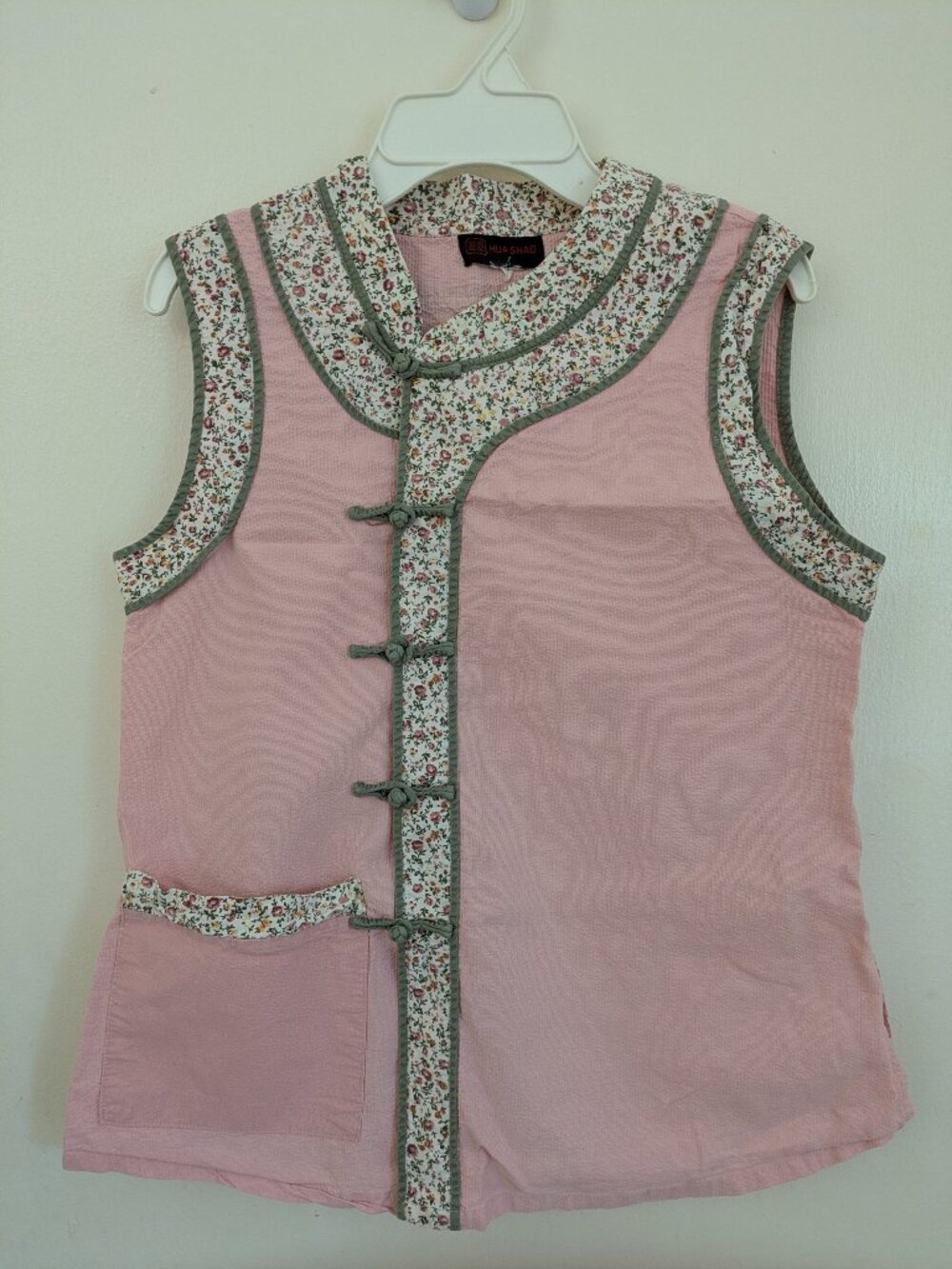 Chinese Fusion Light Pink Top